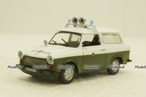 Trabant P601, Universal, Полицейские Машины Мира №22, 1:43