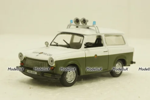 Trabant P601, Universal, Полицейские Машины Мира №22, 1:43