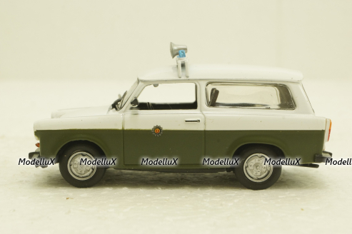 Trabant P601, Universal, Полицейские Машины Мира №22, 1:43