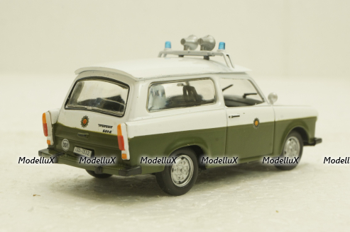 Trabant P601, Universal, Полицейские Машины Мира №22, 1:43