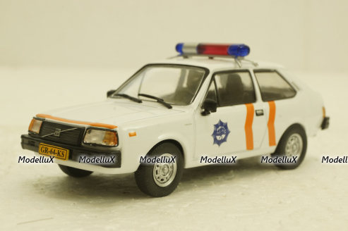 Volvo 343, Police Netherlands 1976, Полицейские Машины Мира №62, 1:43