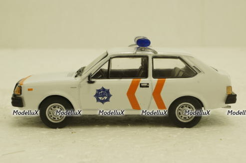 Volvo 343, Police Netherlands 1976, Полицейские Машины Мира №62, 1:43
