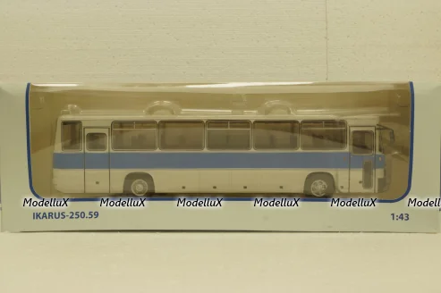 Икарус-250.59 синий/белый, арт. 900322, Советский Автобус 1:43