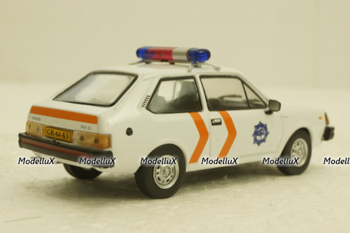 Volvo 343, Police Netherlands 1976, Полицейские Машины Мира №62, 1:43