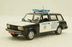 Ваз-2104 Жигули, Милицыя Гродна 1984, Полицейские Машины Мира №55, 1:43