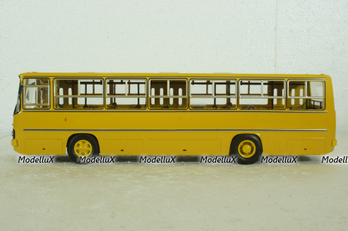 Икарус-260, городской (желтый), 900018, Советский Автобус 1:43