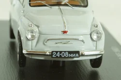 Заз-965 "Запорожец" 1960 г. светло-серый, 196502, DiP Models 1:43