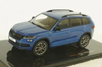 Skoda Kodiaq Sportline 2018, blue, CLC559, IXO 1:43