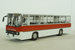 Икарус-260, городской (бело-красный), 900025, Советский Автобус 1:43