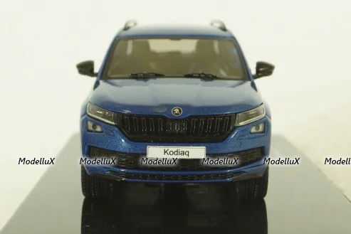 Skoda Kodiaq Sportline 2018, blue, CLC559, IXO 1:43