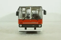 Икарус-260, городской (бело-красный), 900025, Советский Автобус 1:43