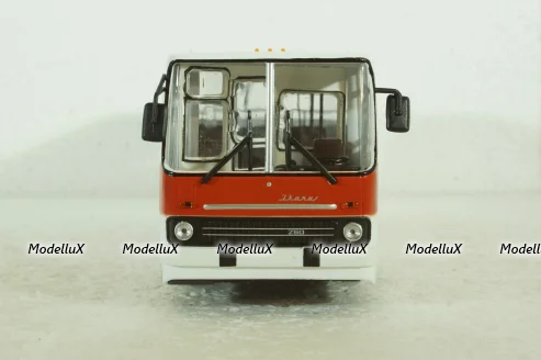 Икарус-260, городской (бело-красный), 900025, Советский Автобус 1:43