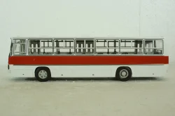 Икарус-260, городской (бело-красный), 900025, Советский Автобус 1:43