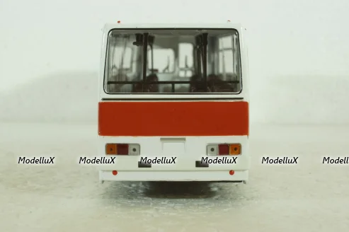 Икарус-260, городской (бело-красный), 900025, Советский Автобус 1:43