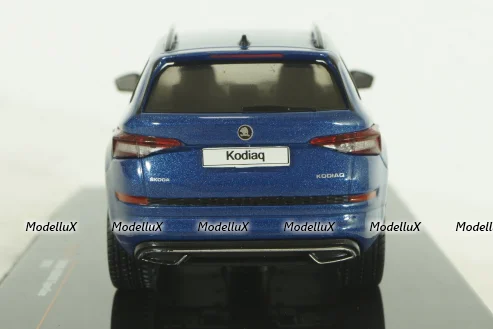 Skoda Kodiaq Sportline 2018, blue, CLC559, IXO 1:43