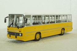 Икарус-260, желтый (белые двери), 900483, Советский Автобус 1:43