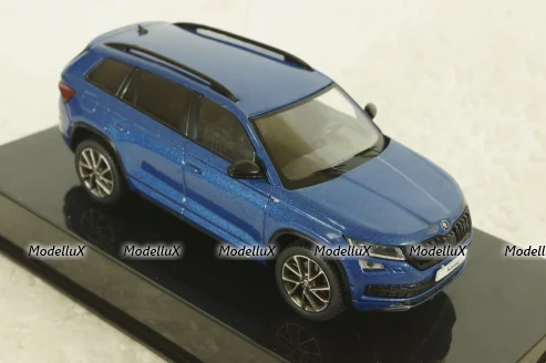 Skoda Kodiaq Sportline 2018, blue, CLC559, IXO 1:43
