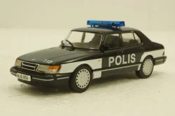 Saab 900 Turbo, Police Finland 1978, Полицейские Машины Мира №72, 1:43