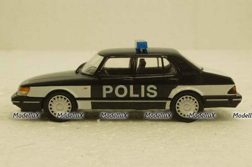 Saab 900 Turbo, Police Finland 1978, Полицейские Машины Мира №72, 1:43