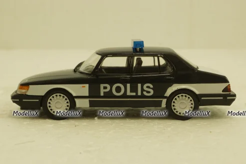 Saab 900 Turbo, Police Finland 1978, Полицейские Машины Мира №72, 1:43