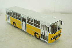 Икарус-260, желтый (белые двери), 900483, Советский Автобус 1:43
