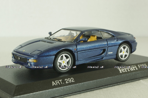 Ferrari F 355 Coupe 1994, blue, ART. 292, Detail Cars 1:43