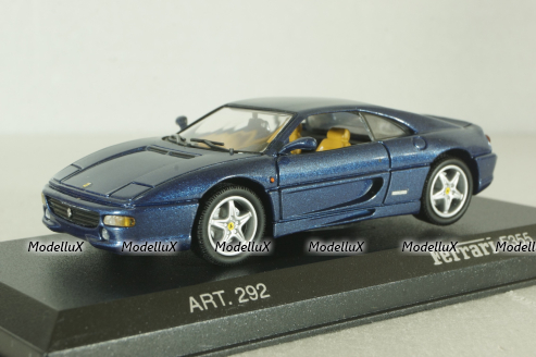 Ferrari F 355 Coupe 1994, blue, ART. 292, Detail Cars 1:43