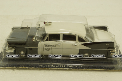 Plymouth Savoy, Oklahoma Highway Patrol, Полицейские Машины Мира №21, 1:43