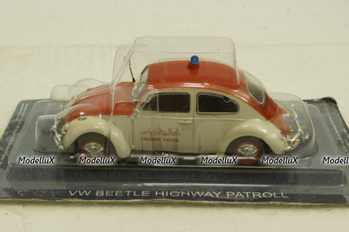 Volkswagen Beetle Highway Patrol, Полицейские Машины Мира №80, 1:43