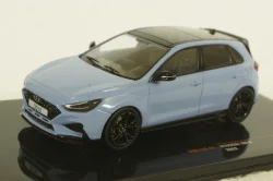 Hyundai i30 N 2022, lightblue, MOC335, IXO 1:43