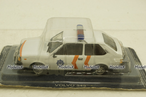 Volvo 343, Police Netherlands 1976, Полицейские Машины Мира №62, 1:43