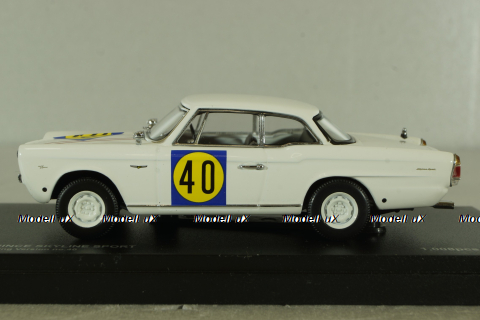 Prince Skyline Sport (BLRA-3) racing version #40, white, 03233B, Kyosho 1:43