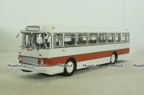 Икарус-556, бело-красный, 360003, Советский Автобус 1:43