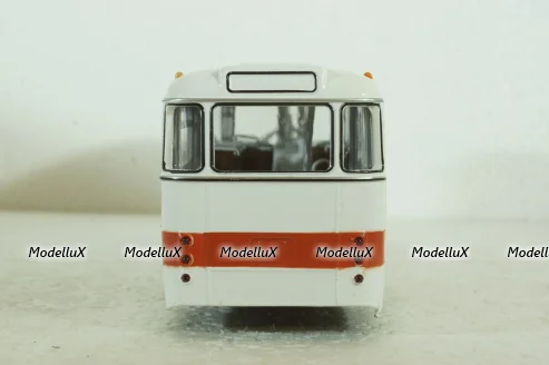Икарус-556, бело-красный, 360003, Советский Автобус 1:43