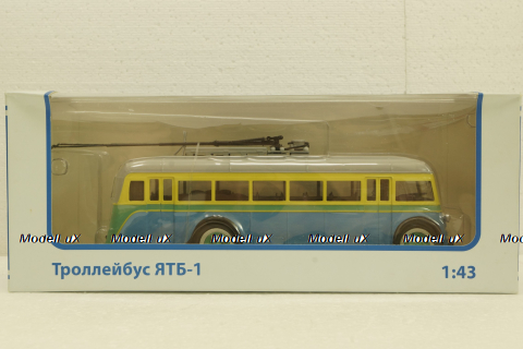 Троллейбус ЯТБ-1, арт. 6900078900100, Советский Автобус 1:43