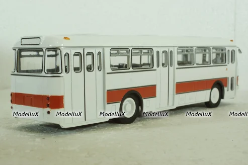 Икарус-556, бело-красный, 360003, Советский Автобус 1:43