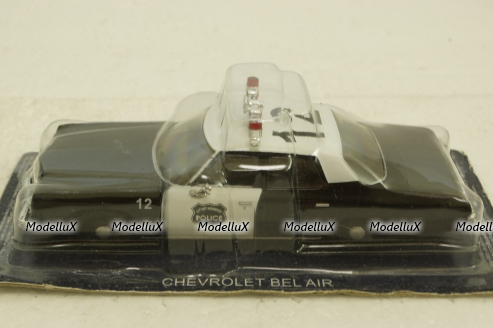 Chevrolet Bel Air, City Of Norvich, Полицейские Машины Мира №25, 1:43