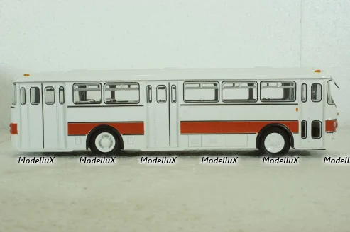 Икарус-556, бело-красный, 360003, Советский Автобус 1:43