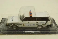 Volvo 240, Polis, Полицейские Машины Мира №56, 1:43