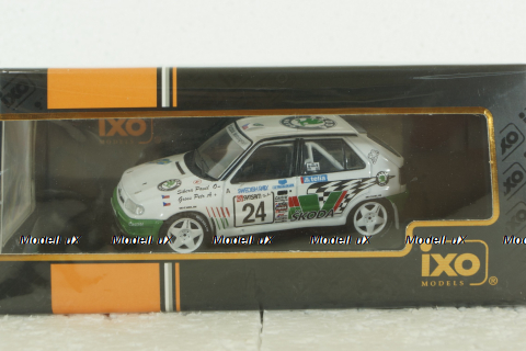 Skoda Felicia Kit Car No.24, Rally Schweden  1995, P.Sibera/P.Gross, RAC413B, Ixo 1:43