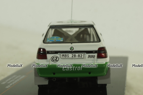 Skoda Felicia Kit Car No.24, Rally Schweden  1995, P.Sibera/P.Gross, RAC413B, Ixo 1:43