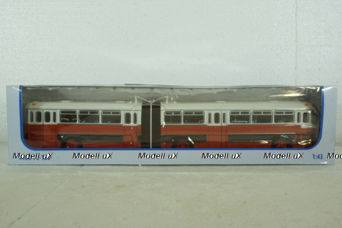 Икарус-180, красно-белый (Болгария), 350004кр, Советский Автобус 1:43