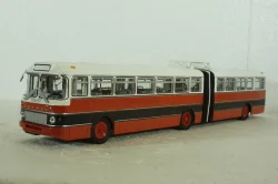 Икарус-180, красно-белый (Болгария), 350004кр, Советский Автобус 1:43