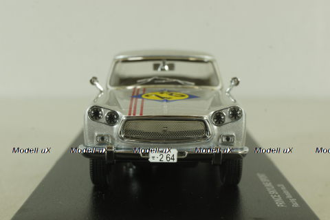 Prince Skyline Sport (BLRA-3) racing version #28, silver, 03233A, Kyosho 1:43 