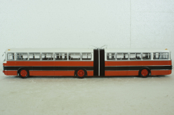 Икарус-180, красно-белый (Болгария), 350004кр, Советский Автобус 1:43