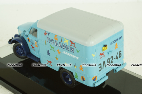 ГАЗ-51 Фургон "Подарки детям", 105179, DiP Models 1:43