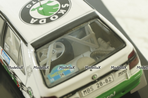 Skoda Felicia Kit Car No.24, Rally Schweden  1995, P.Sibera/P.Gross, RAC413B, Ixo 1:43