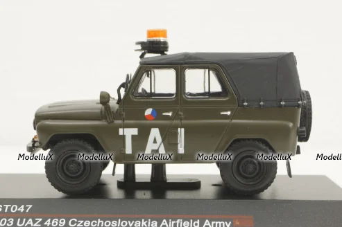 Уаз-469 TAI Czechoslovakia Army 2003, IST047,  IST 1:43