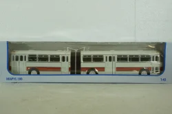 Икарус-180, бело-красный, 350004, Советский Автобус 1:43