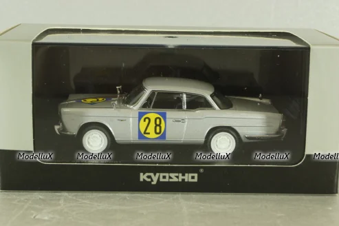 Prince Skyline Sport (BLRA-3) racing version #28, silver, 03233A, Kyosho 1:43 